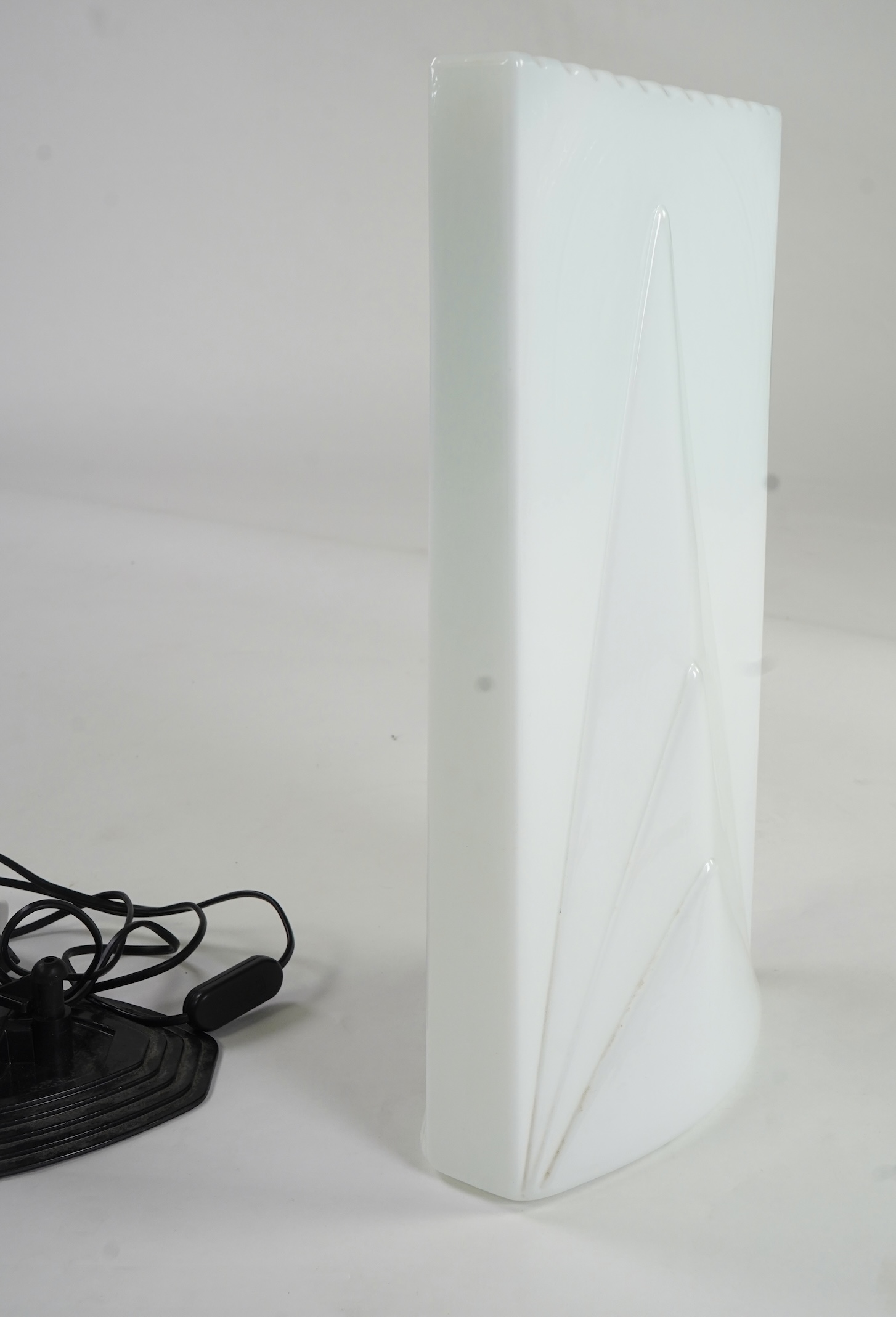 An Art Deco style 'Skyscraper' lamp